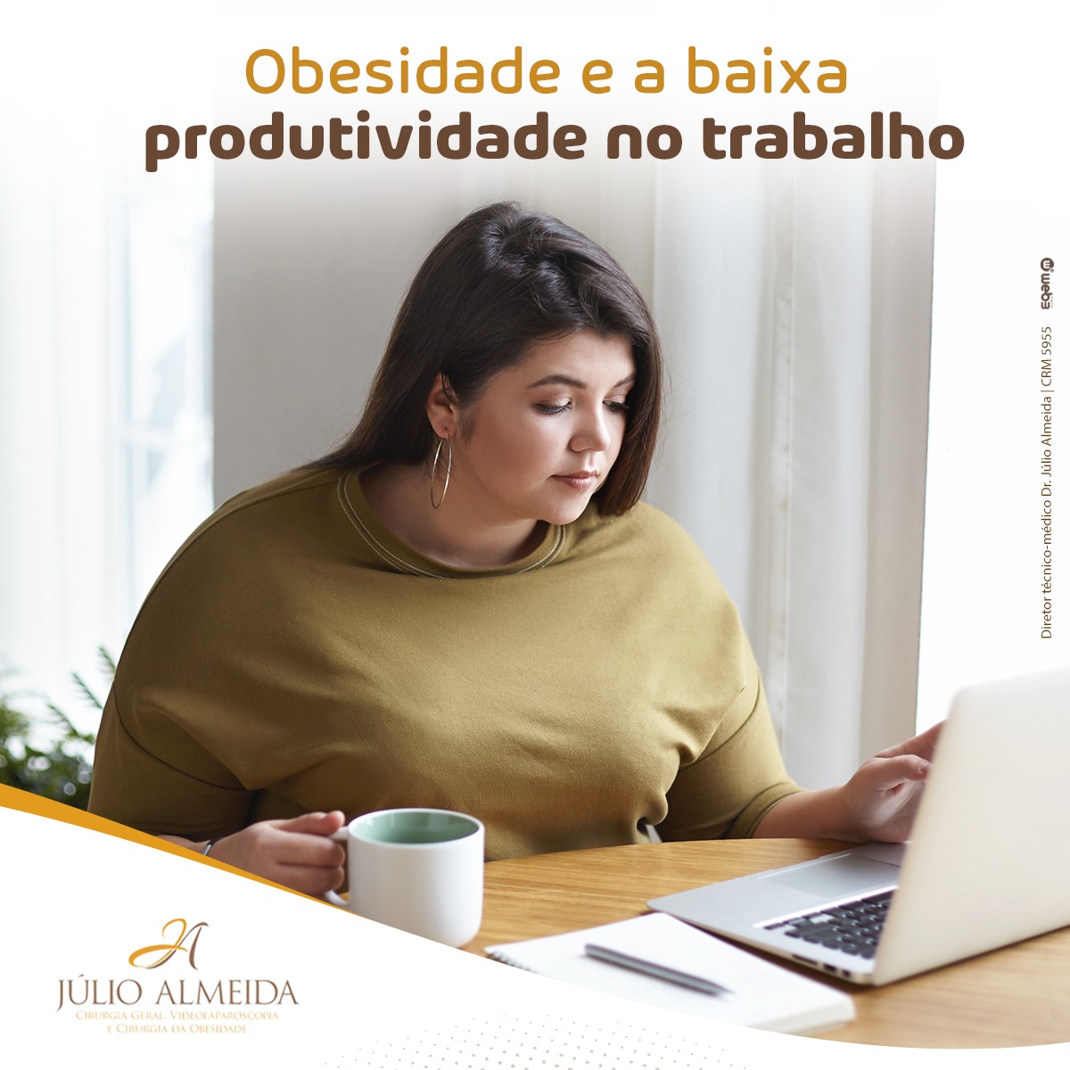 Obesidade e a baixa produtividade no trabalho